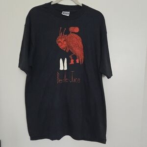 VINTAGE BEETLEJUICE T-SHIRT DESIGNED BY TIM BURTON